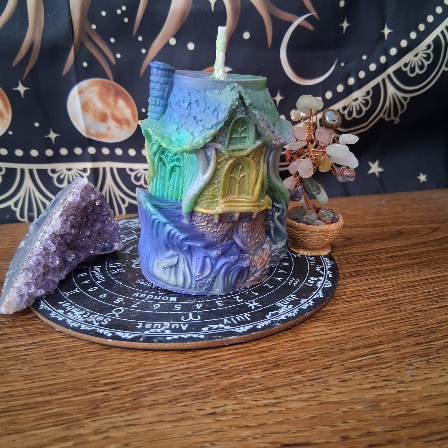 Sunpetal Sanctuary Scented Treehouse Candle