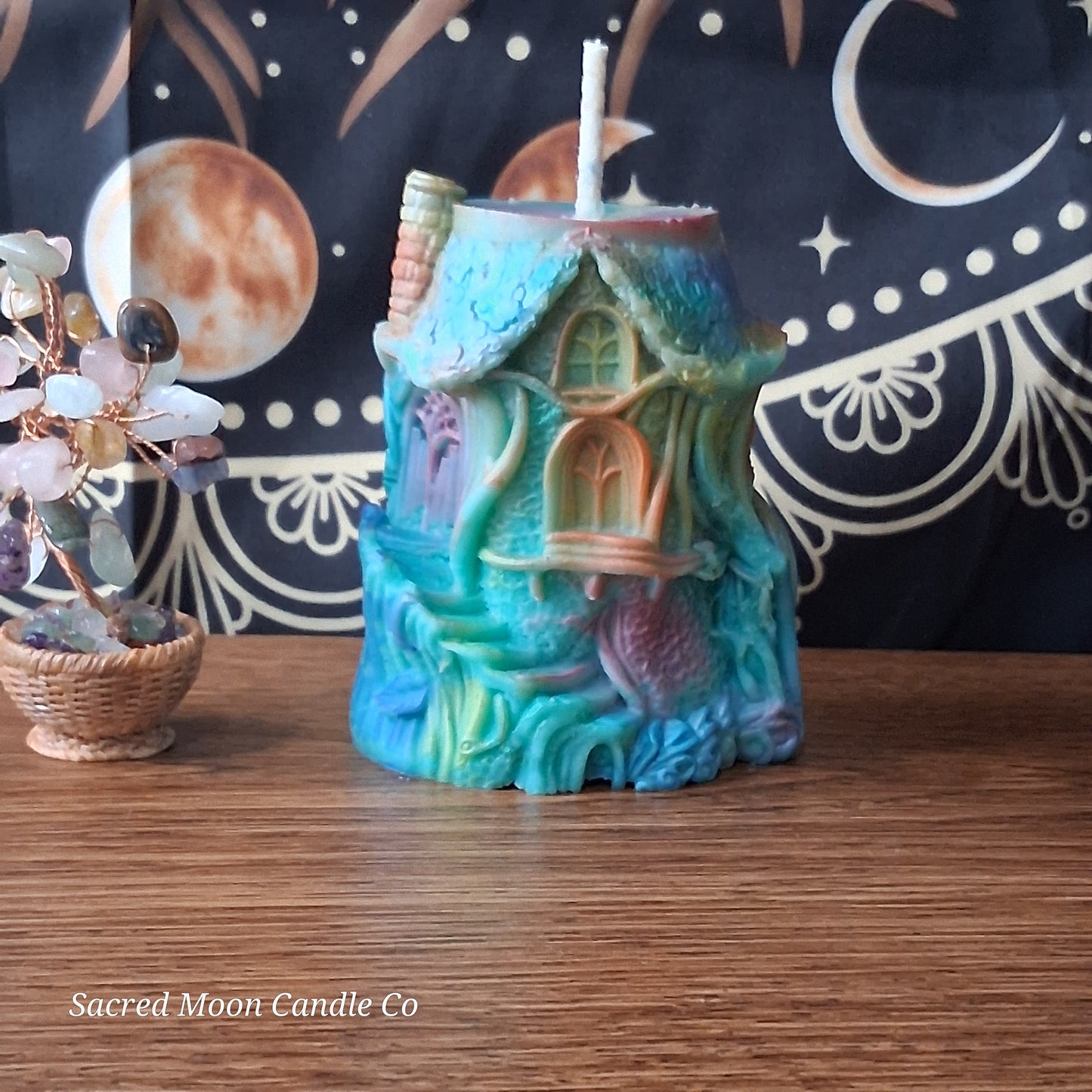 Rainbow Sherbert Sweet Blossom Scented Treehouse Candle