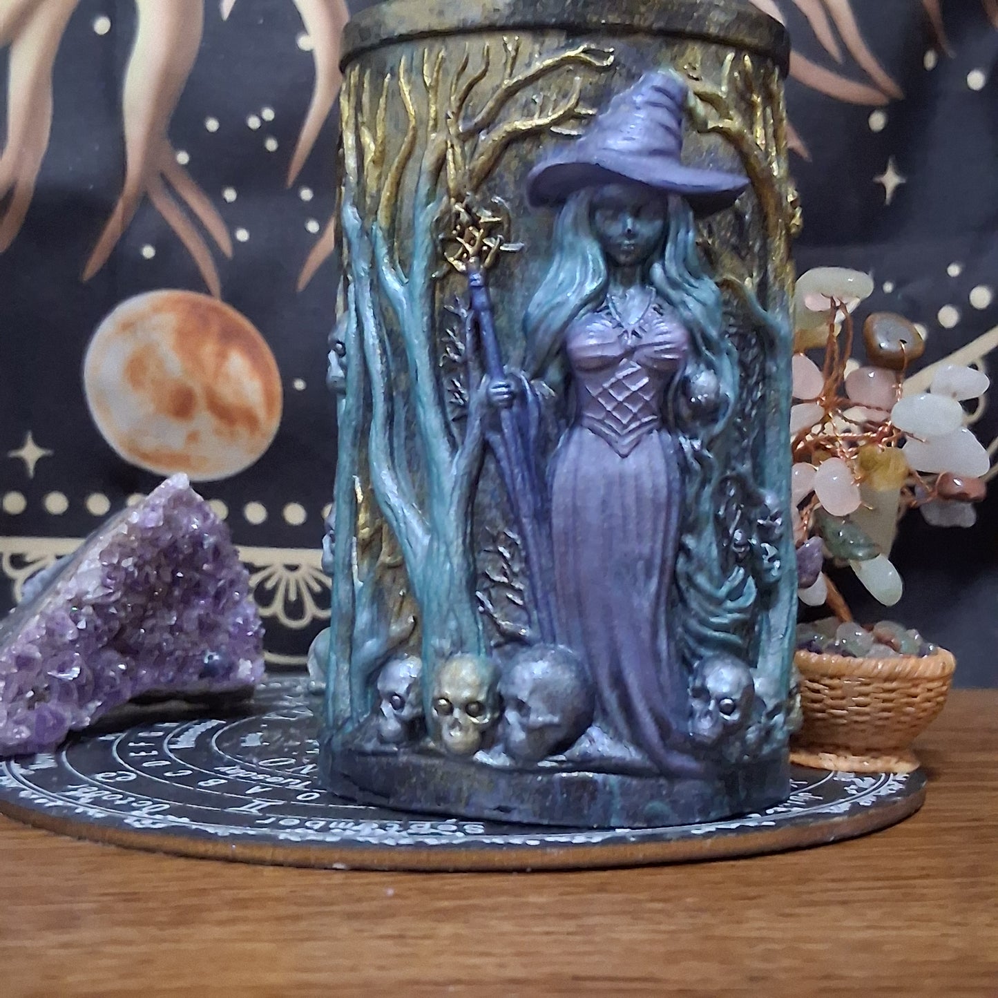 Aphrodite's Cove Witch Pillar Ritual Candle
