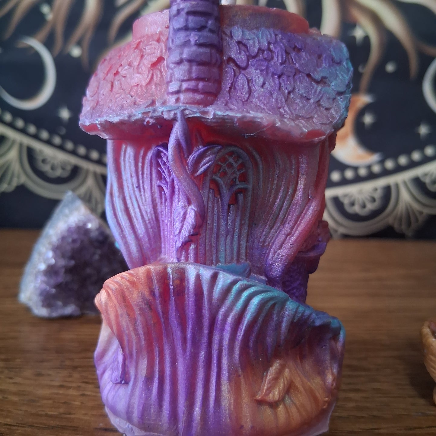 Rainbow Fae's Hidaway Treehouse Candle