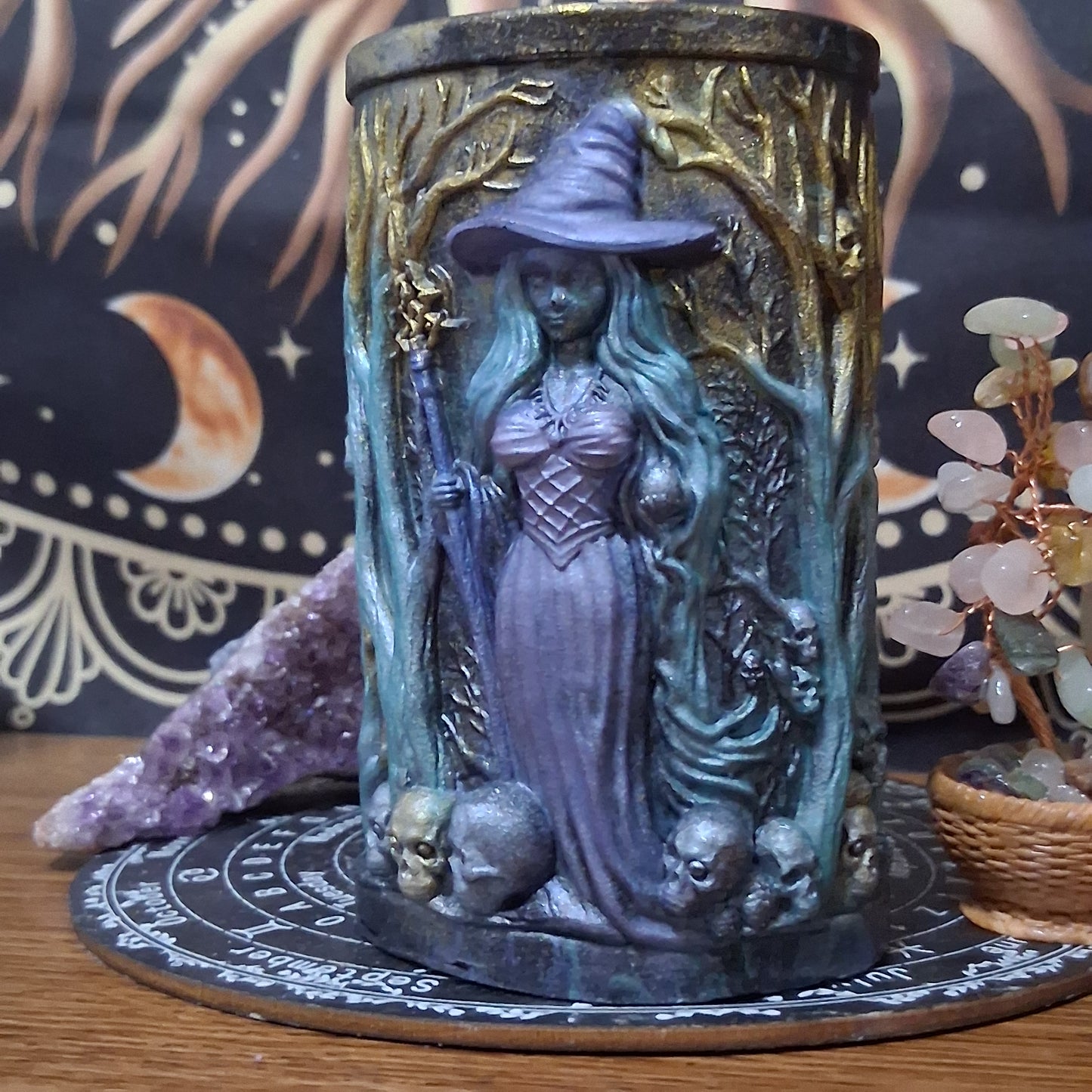 Aphrodite's Cove Witch Pillar Ritual Candle