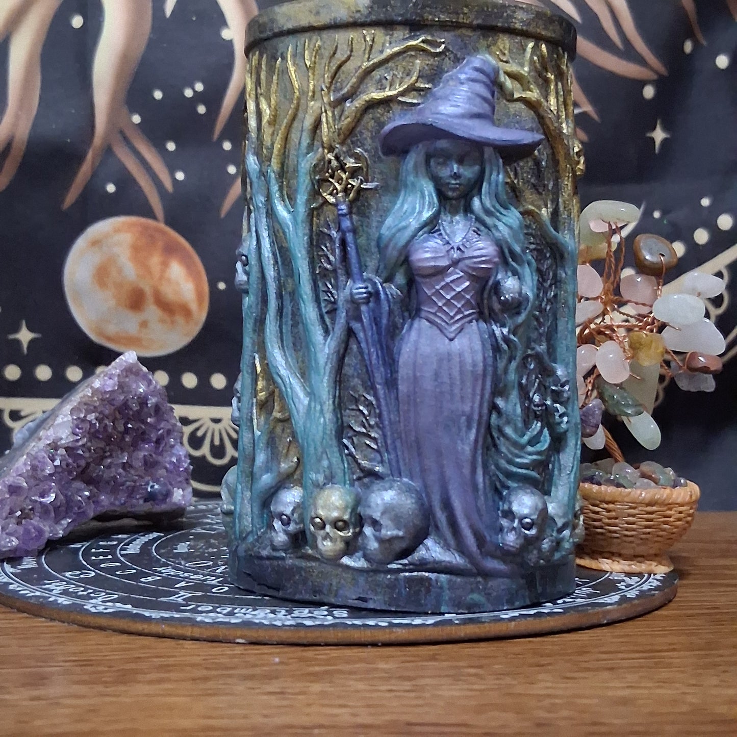 Aphrodite's Cove Witch Pillar Ritual Candle