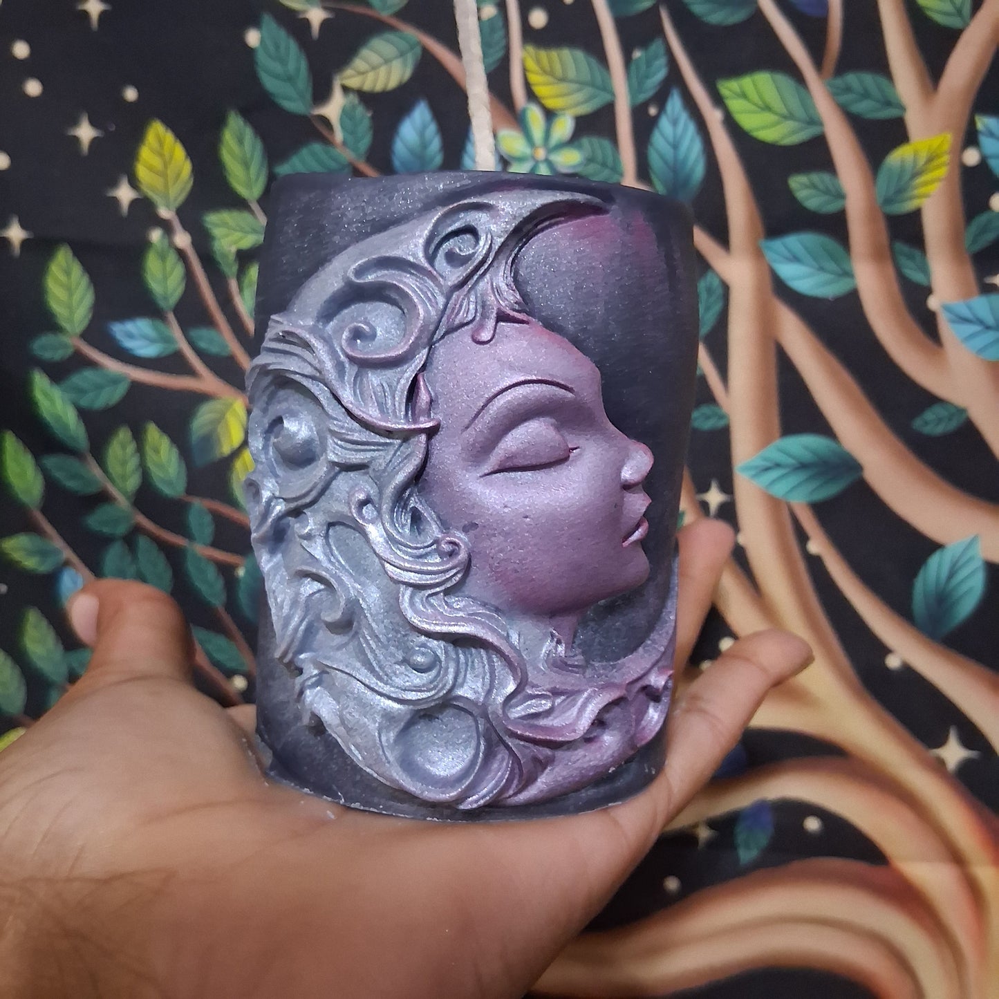 Diana's Light Moon Goddess Fertility Spell Candle