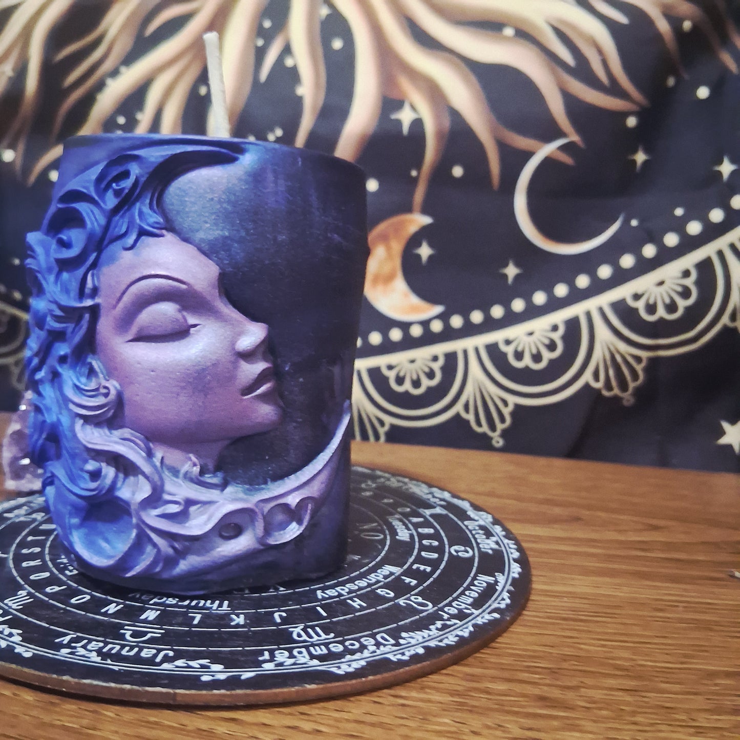 Luna's Neroli Elixir Moon Goddess Ritual Candle