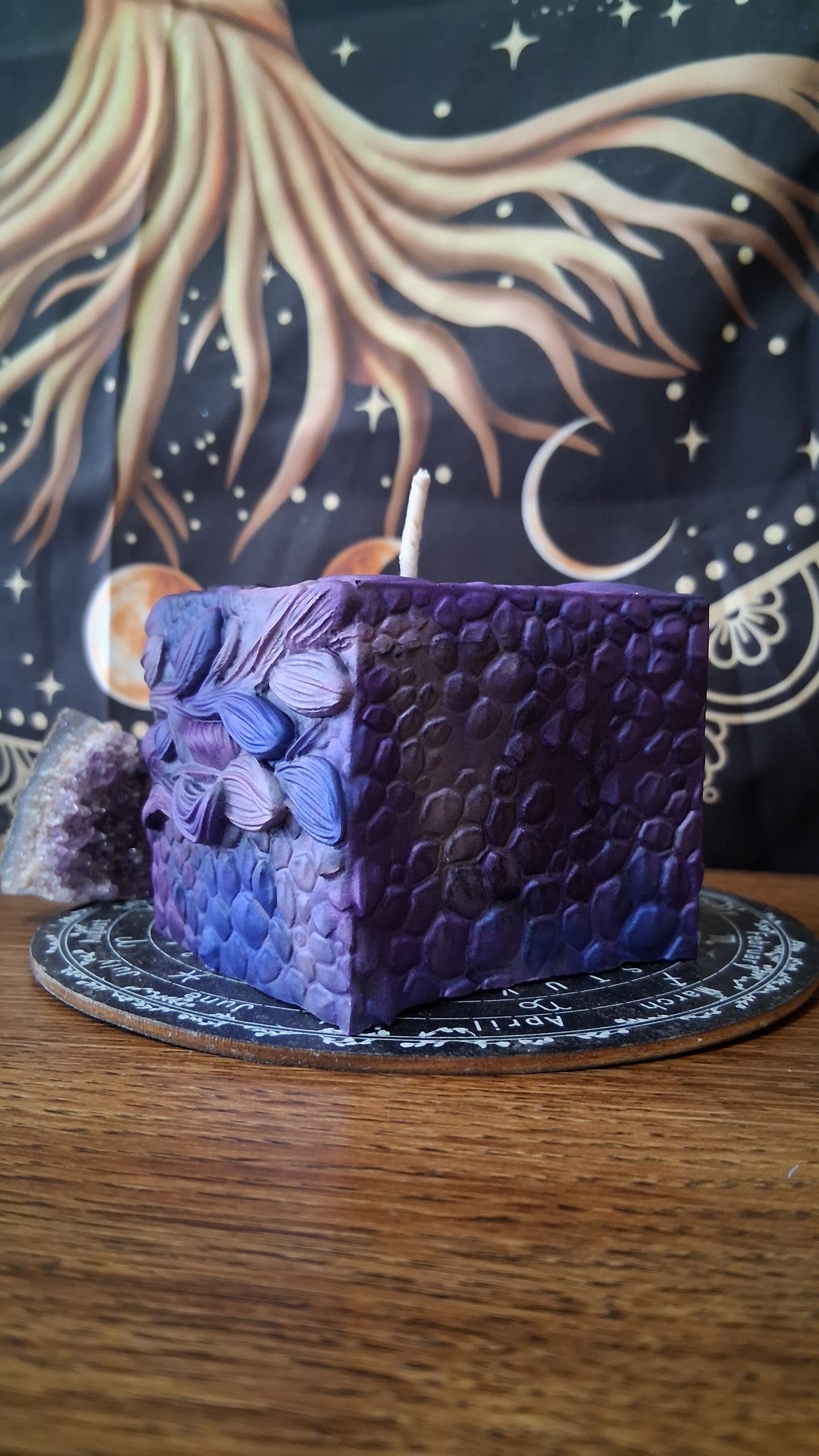 Amethyst Fyre Elixir Dragon Eye Pillar