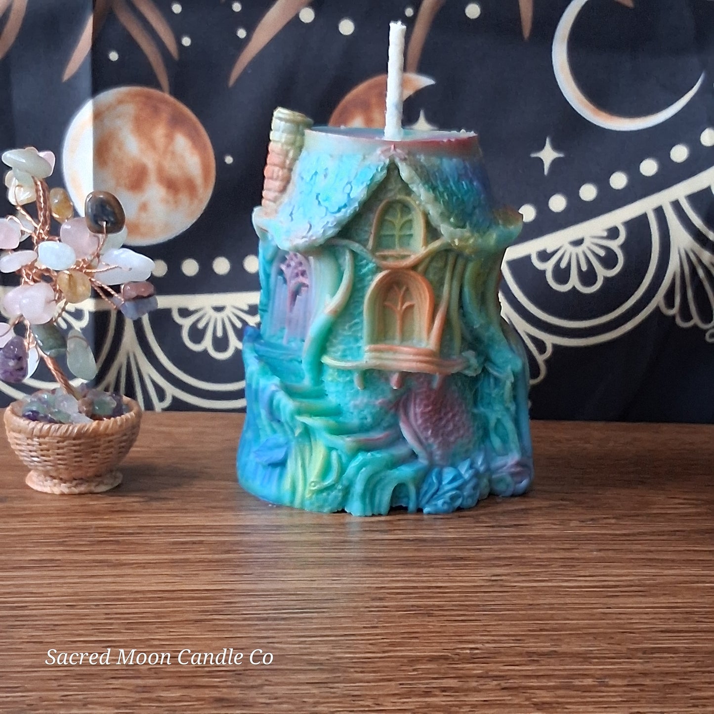 Rainbow Sherbert Sweet Blossom Scented Treehouse Candle