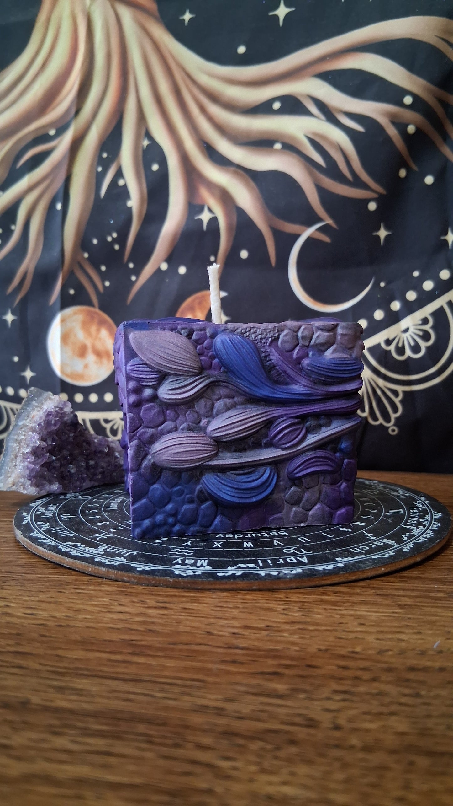 Amethyst Fyre Elixir Dragon Eye Pillar