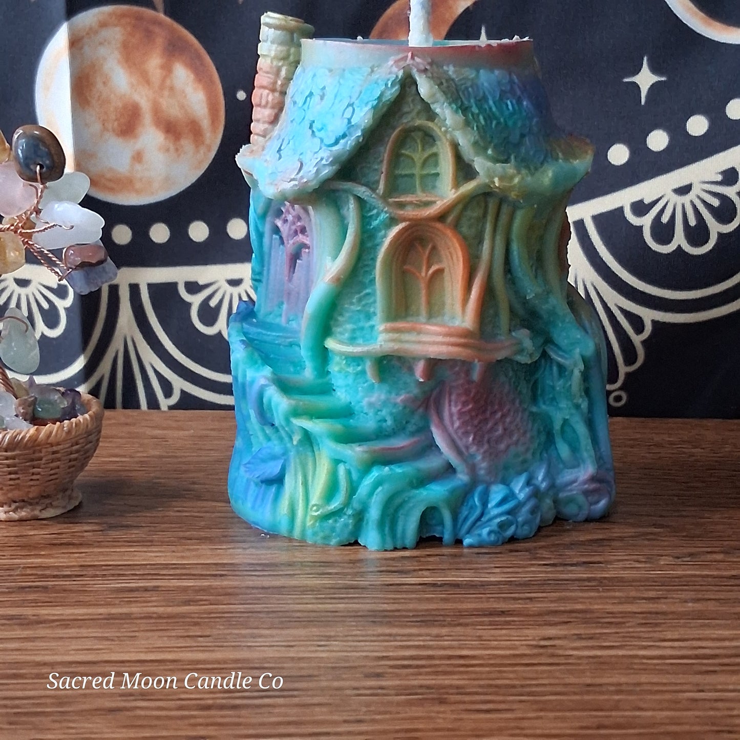 Rainbow Sherbert Sweet Blossom Scented Treehouse Candle