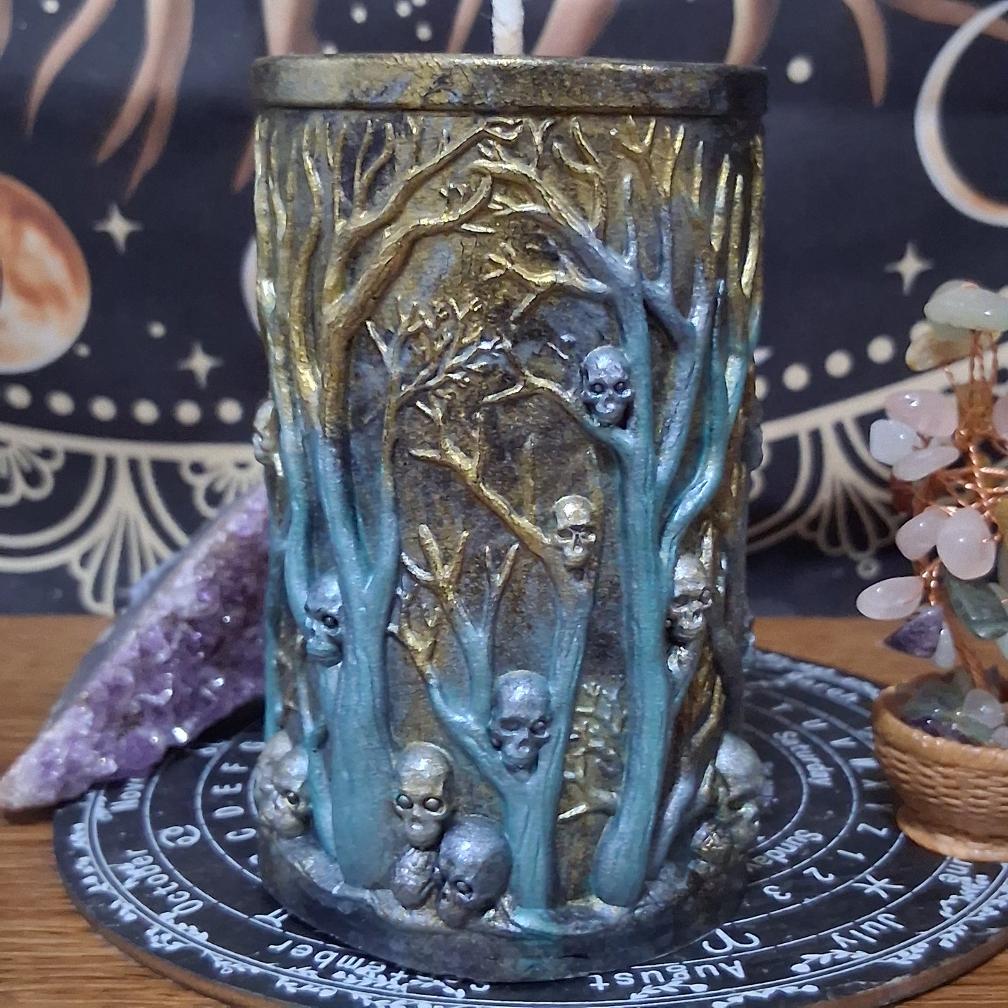 Aphrodite's Cove Witch Pillar Ritual Candle