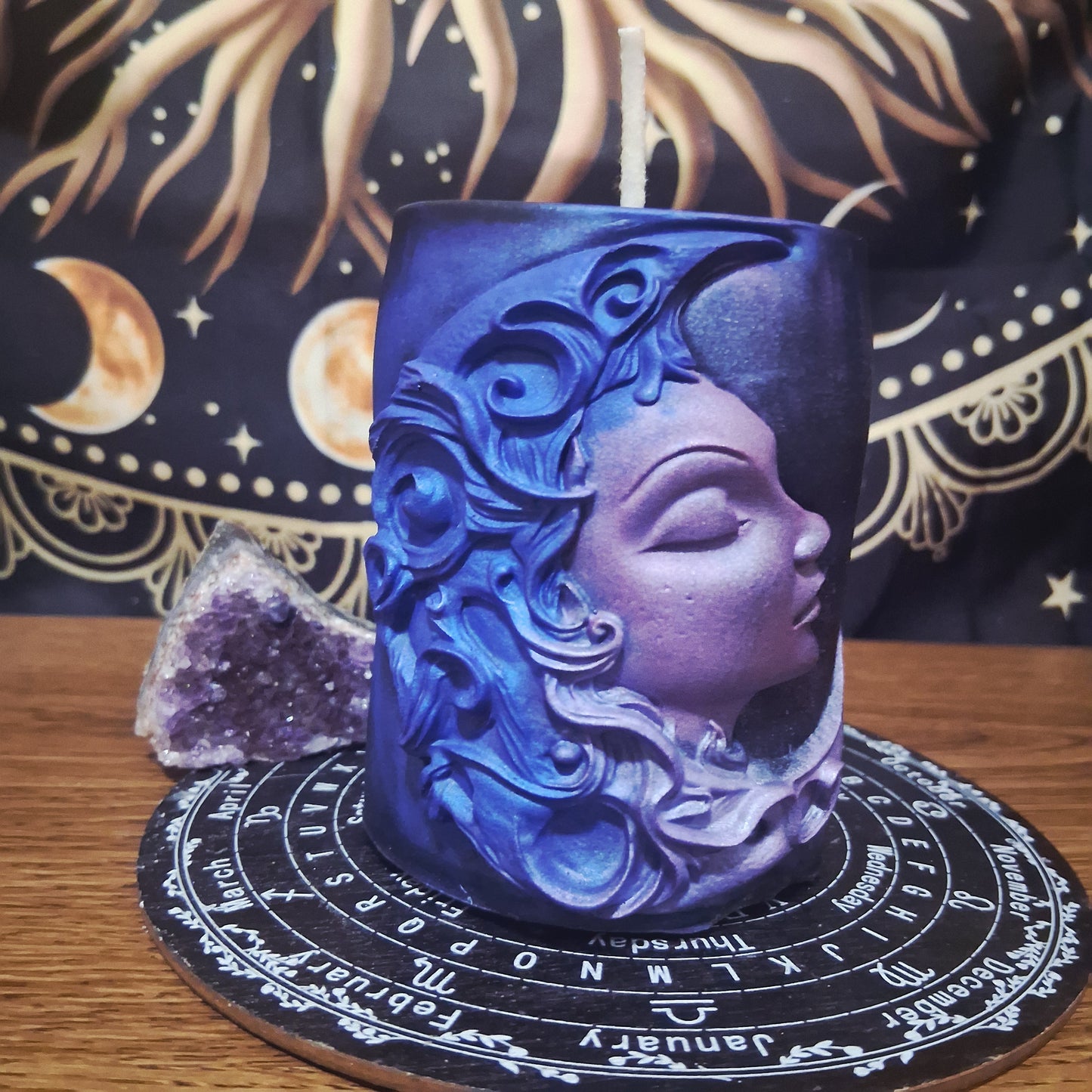 Luna's Neroli Elixir Moon Goddess Ritual Candle