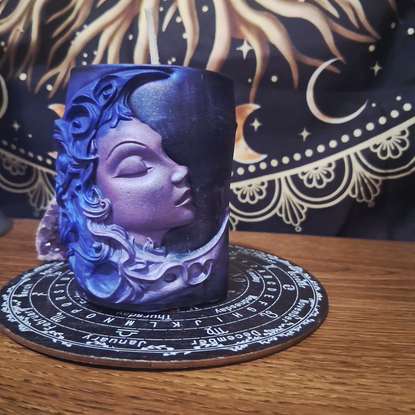 Luna's Neroli Elixir Moon Goddess Ritual Candle
