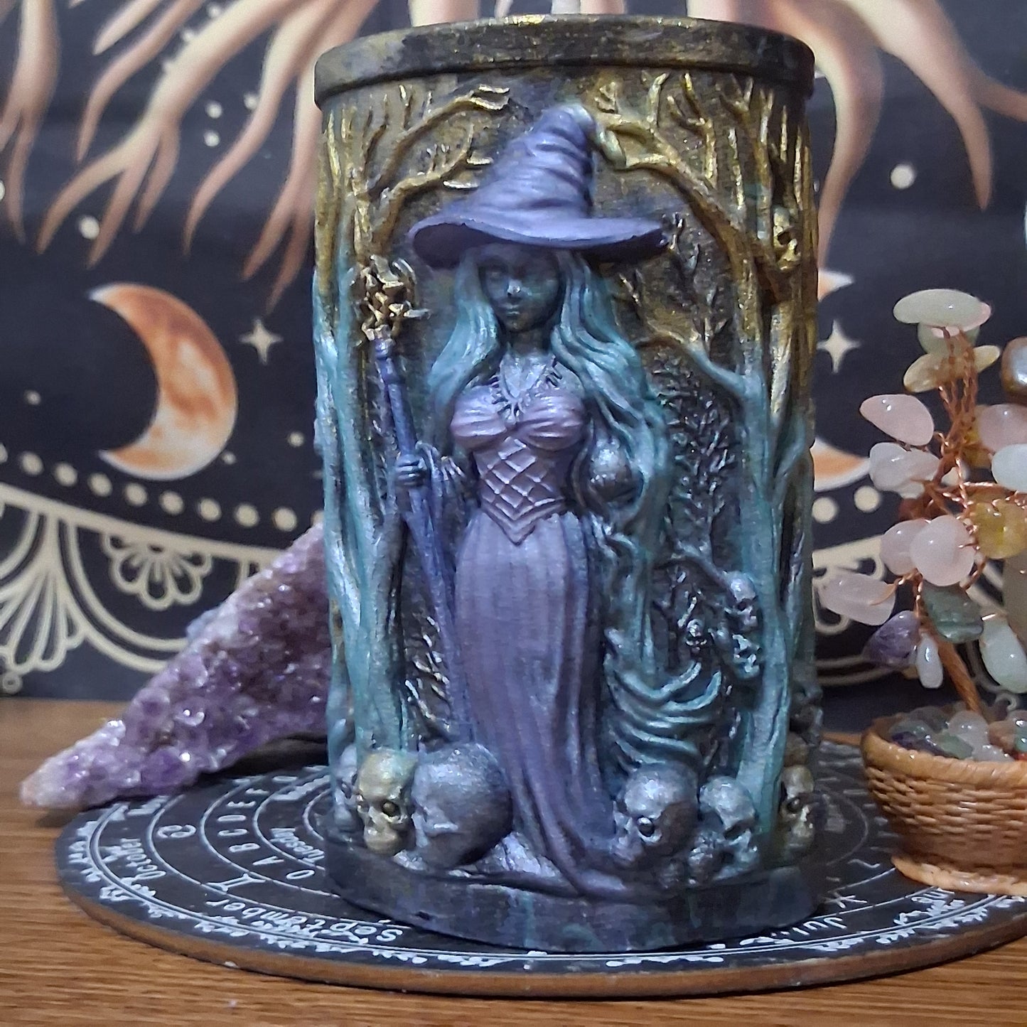 Aphrodite's Cove Witch Pillar Ritual Candle