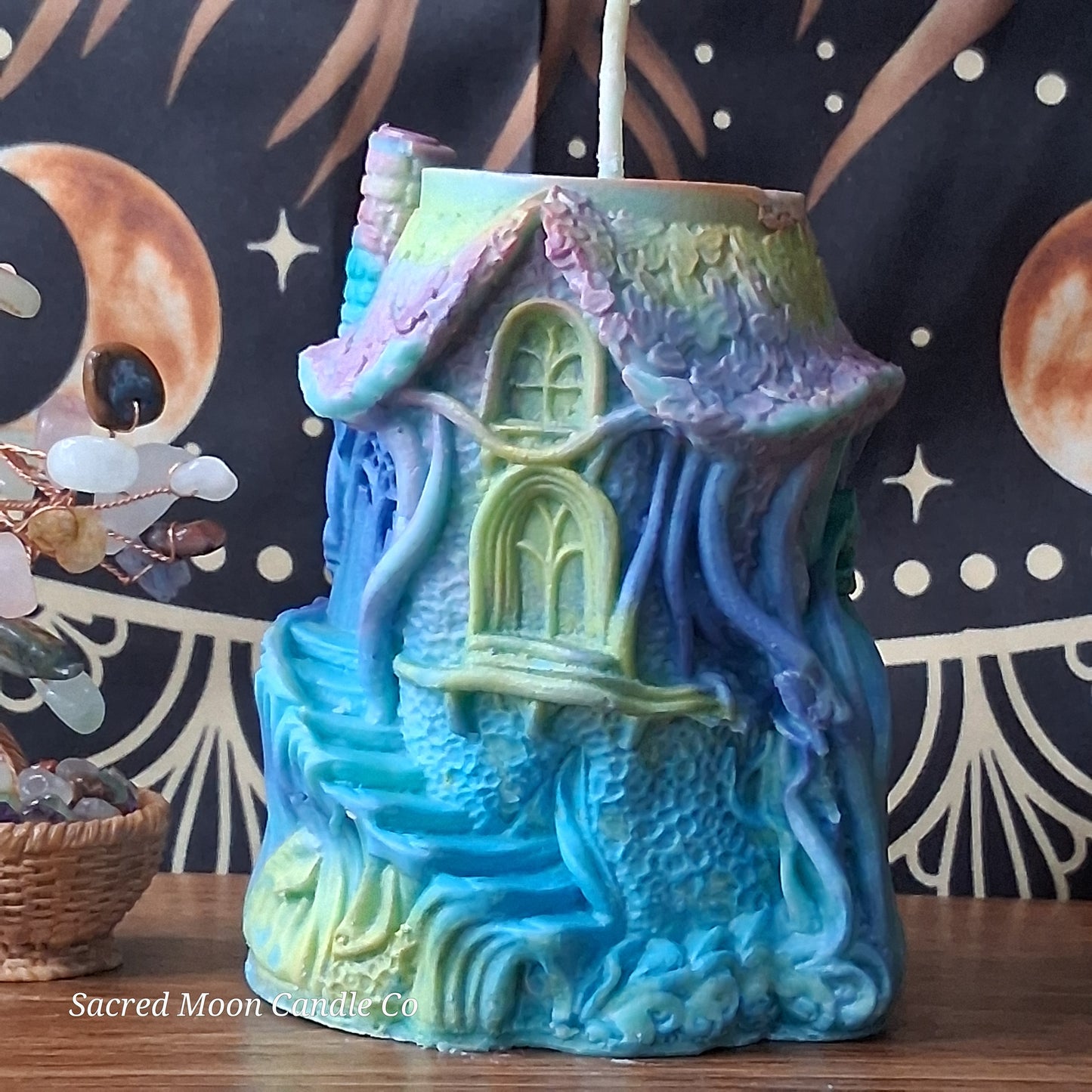 Rainbow Sherbert Sweet Blossom Scented Treehouse Candle