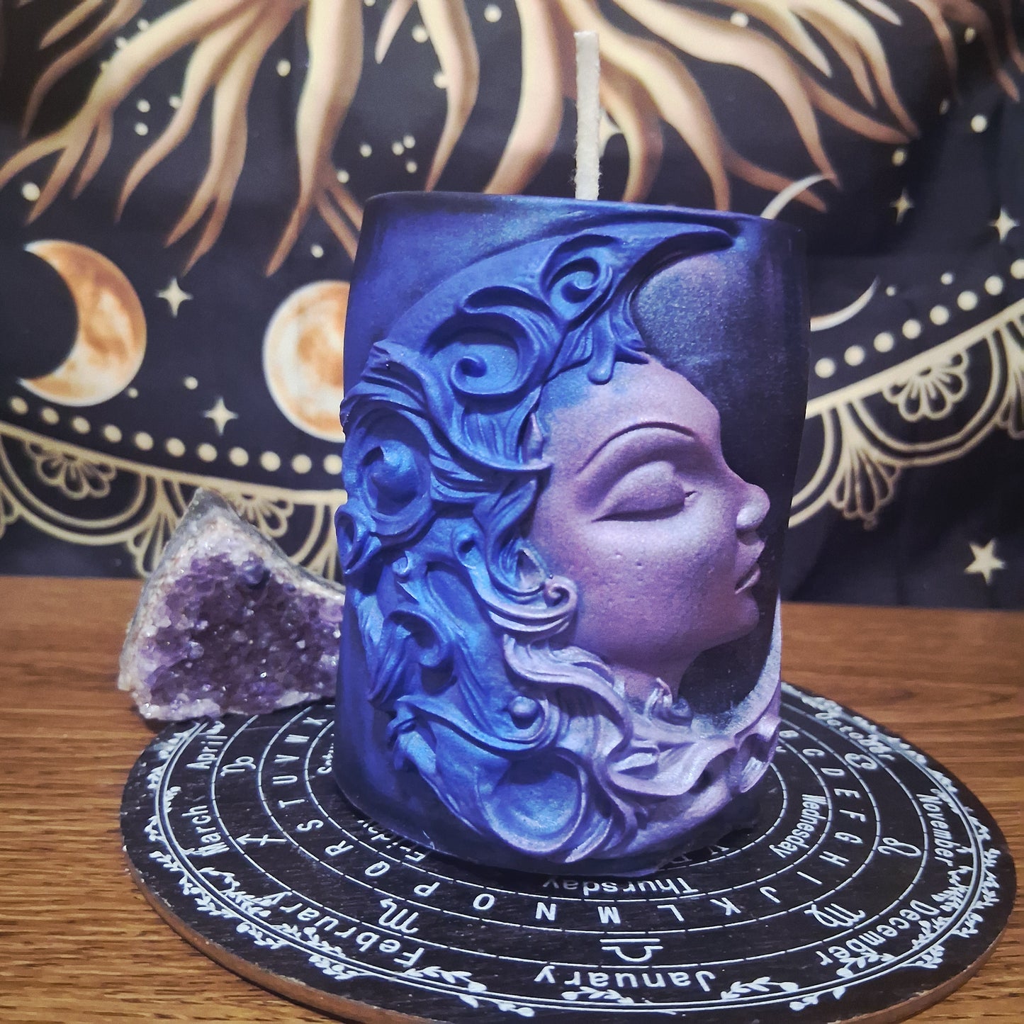 Luna's Neroli Elixir Moon Goddess Ritual Candle