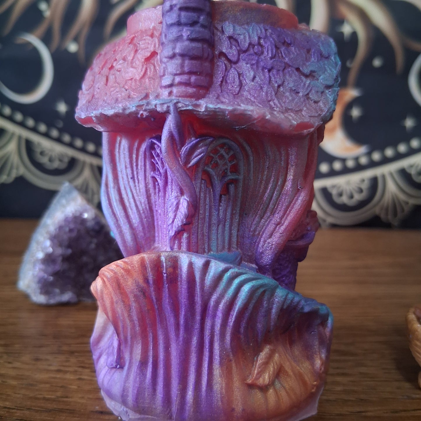 Rainbow Fae's Hidaway Treehouse Candle