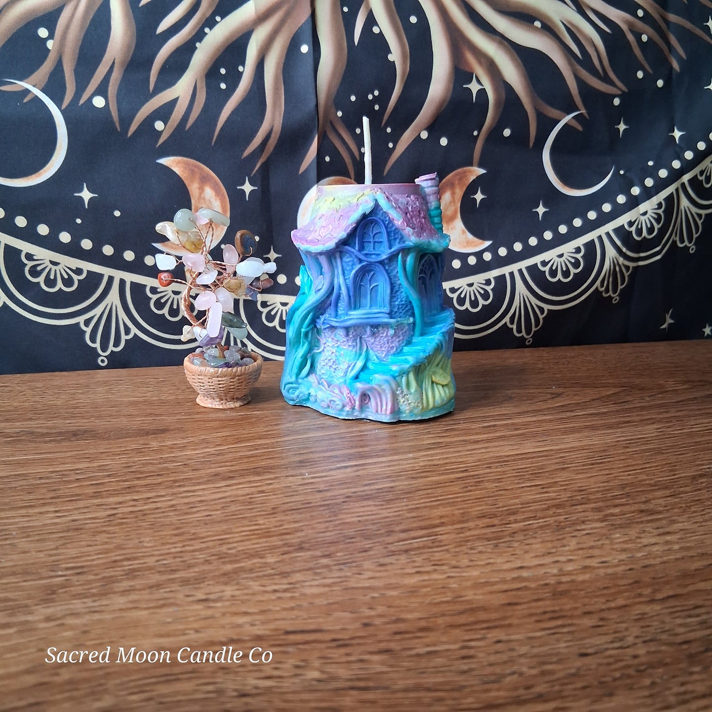 Rainbow Sherbert Sweet Blossom Scented Treehouse Candle