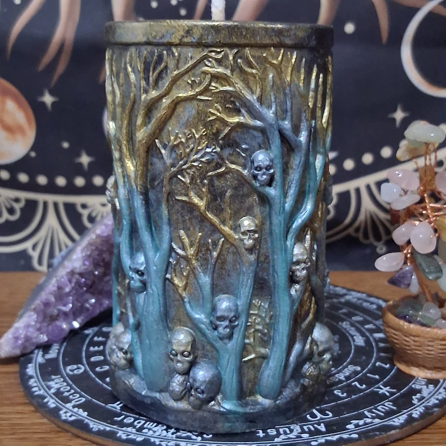 Aphrodite's Cove Witch Pillar Ritual Candle