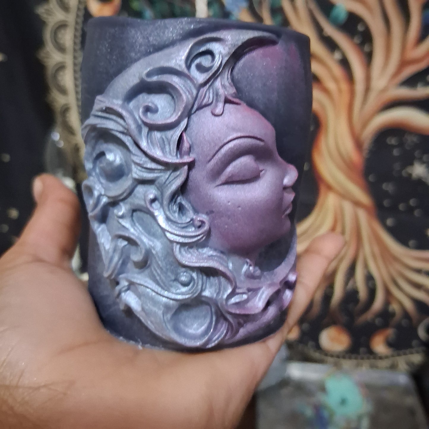 Diana's Light Moon Goddess Fertility Spell Candle