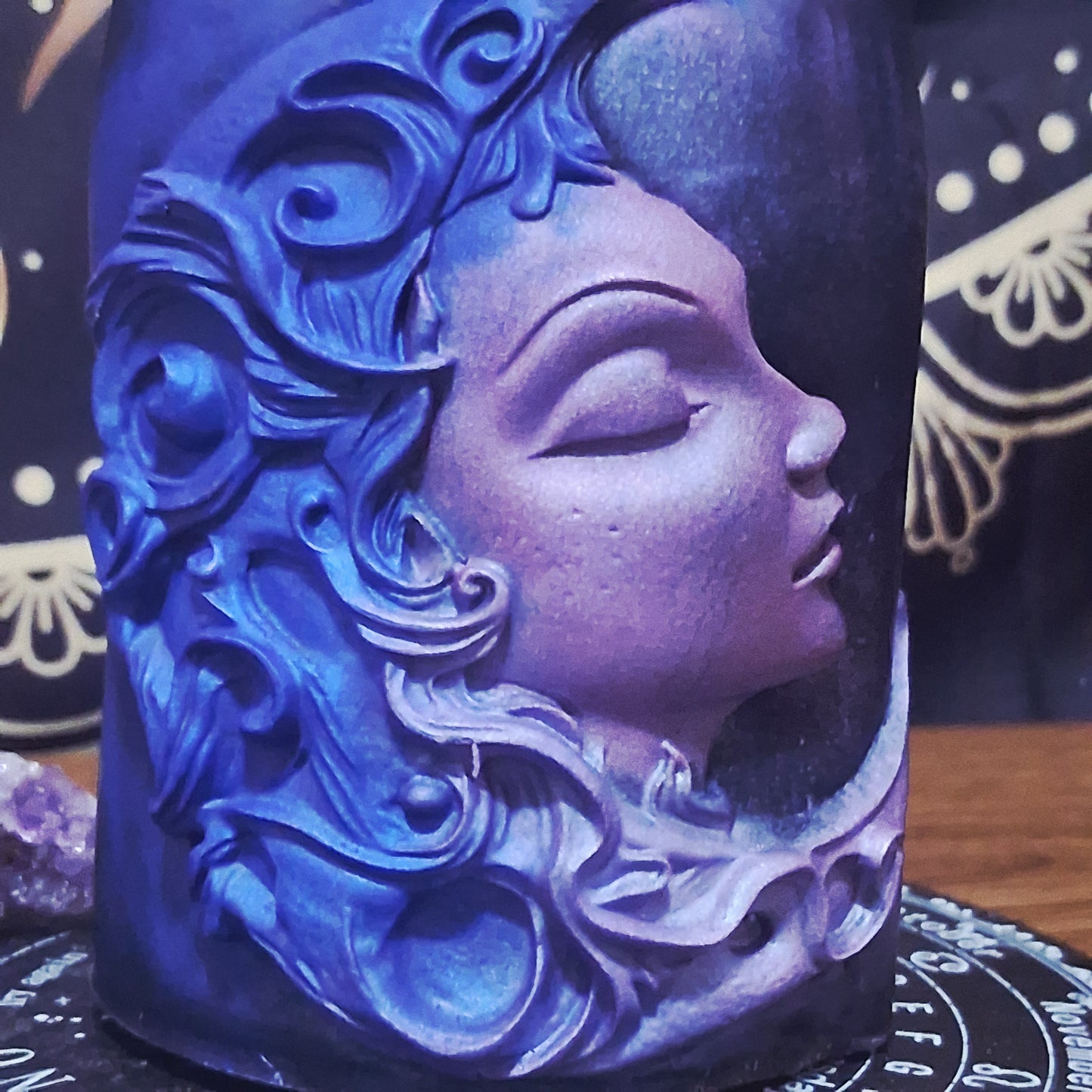 Luna's Neroli Elixir Moon Goddess Ritual Candle