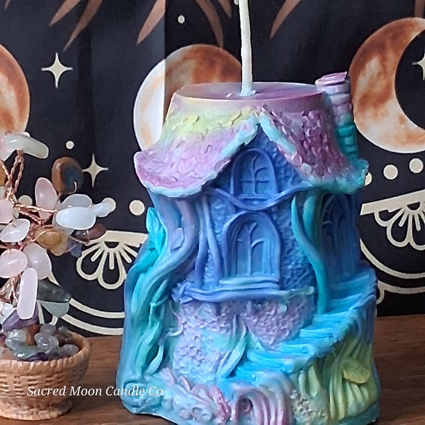 Rainbow Sherbert Sweet Blossom Scented Treehouse Candle