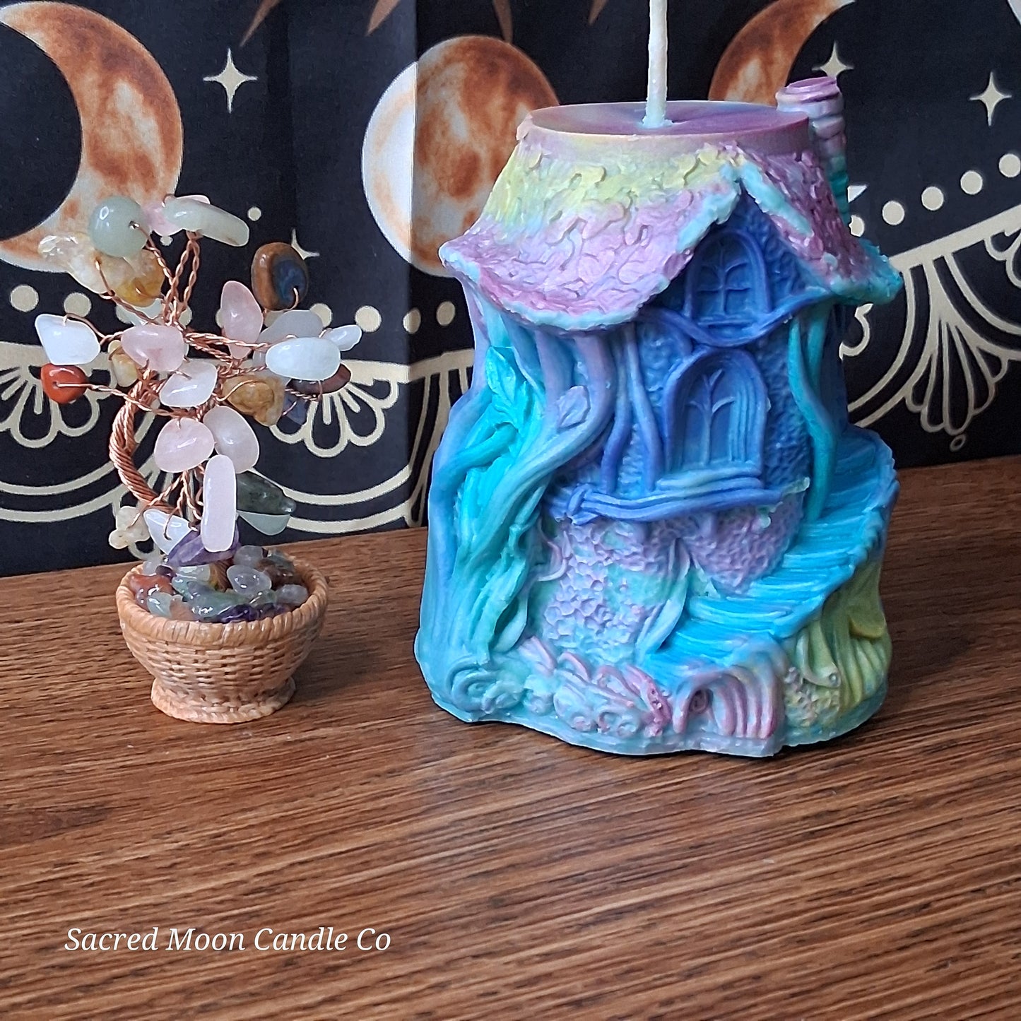 Rainbow Sherbert Sweet Blossom Scented Treehouse Candle