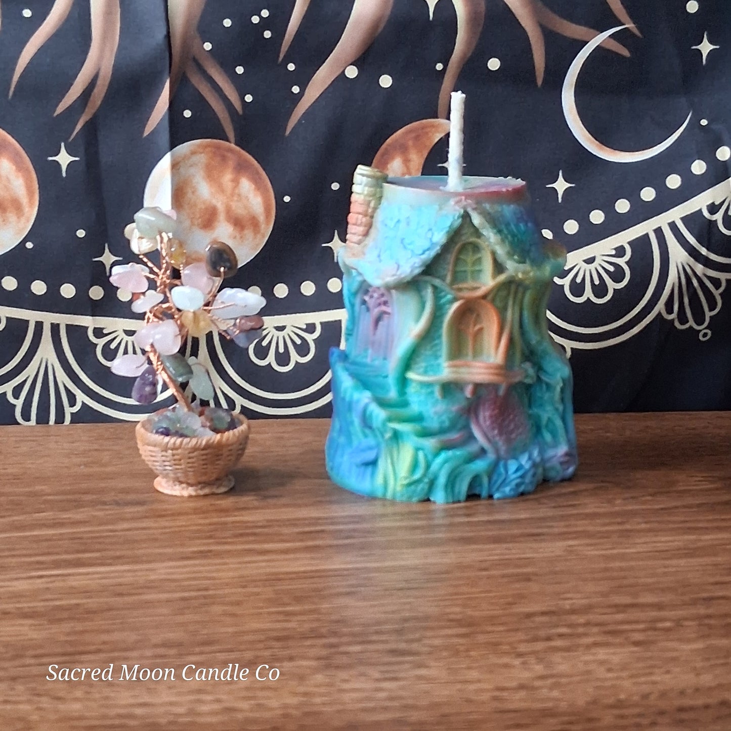 Rainbow Sherbert Sweet Blossom Scented Treehouse Candle