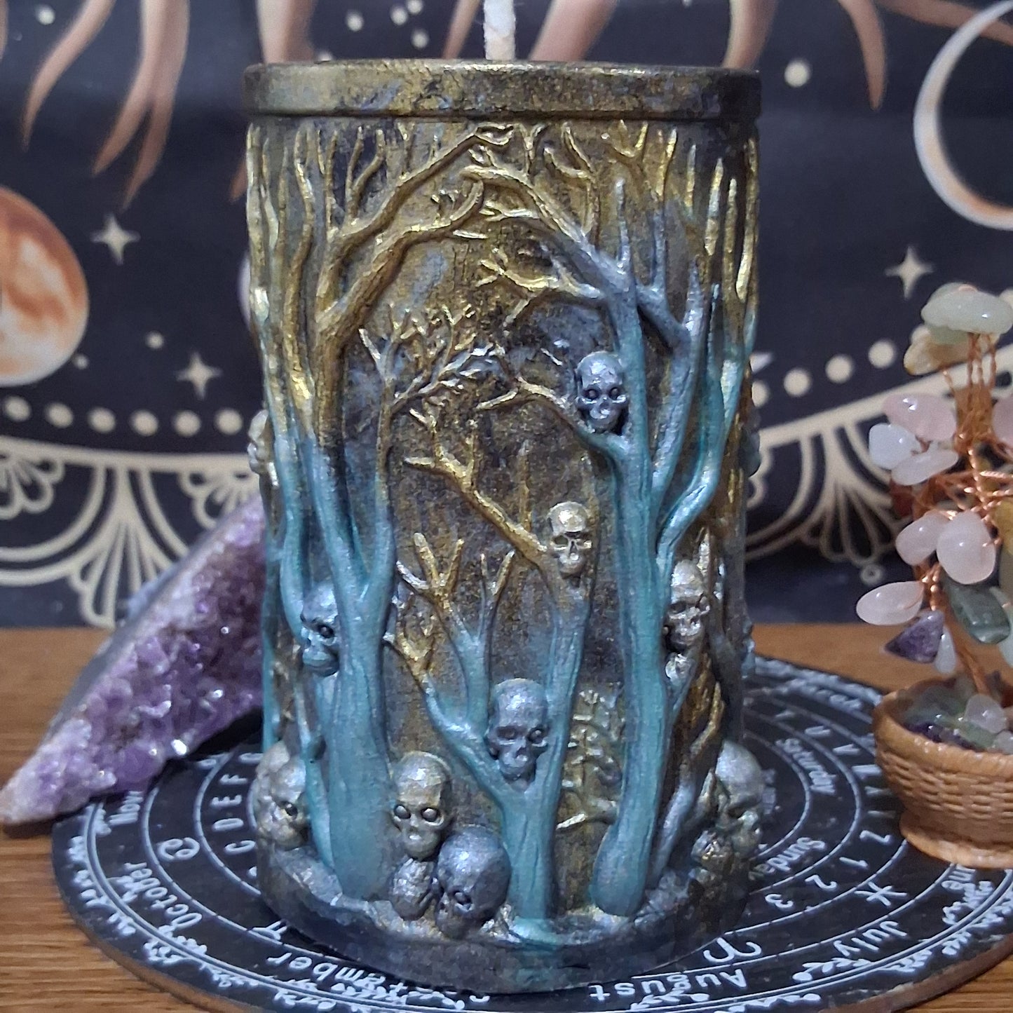 Aphrodite's Cove Witch Pillar Ritual Candle