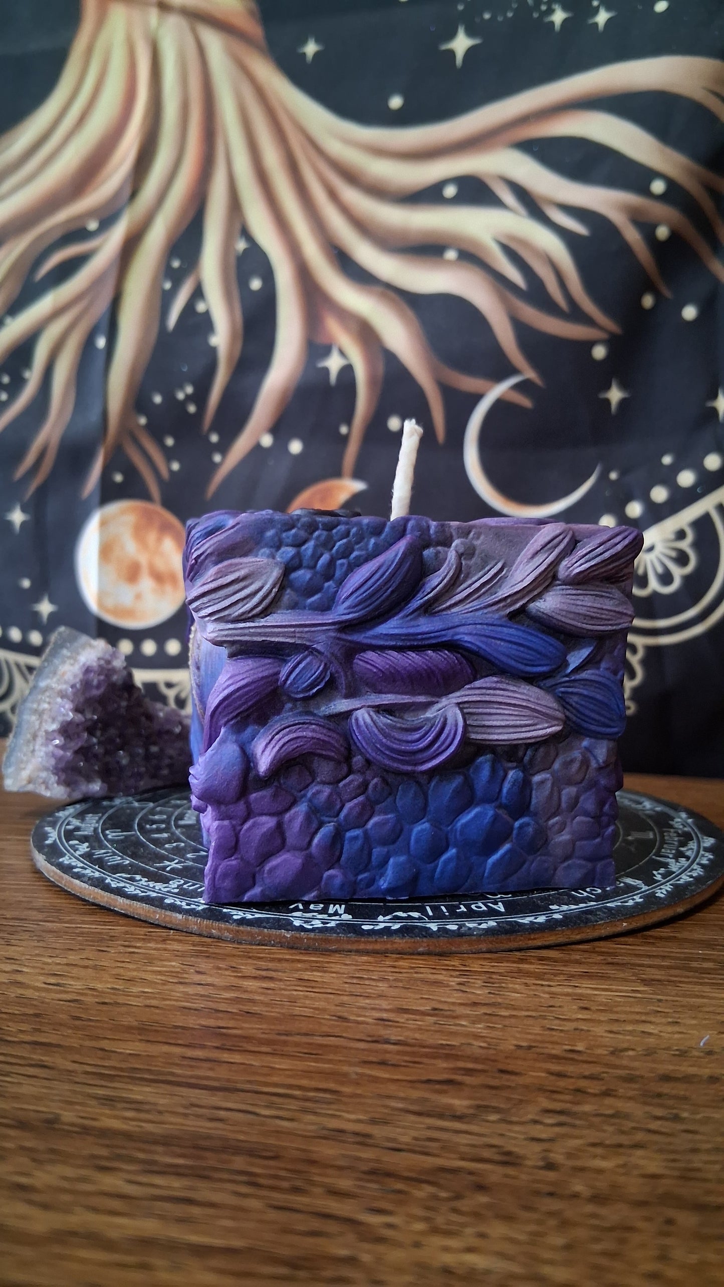 Amethyst Fyre Elixir Dragon Eye Pillar