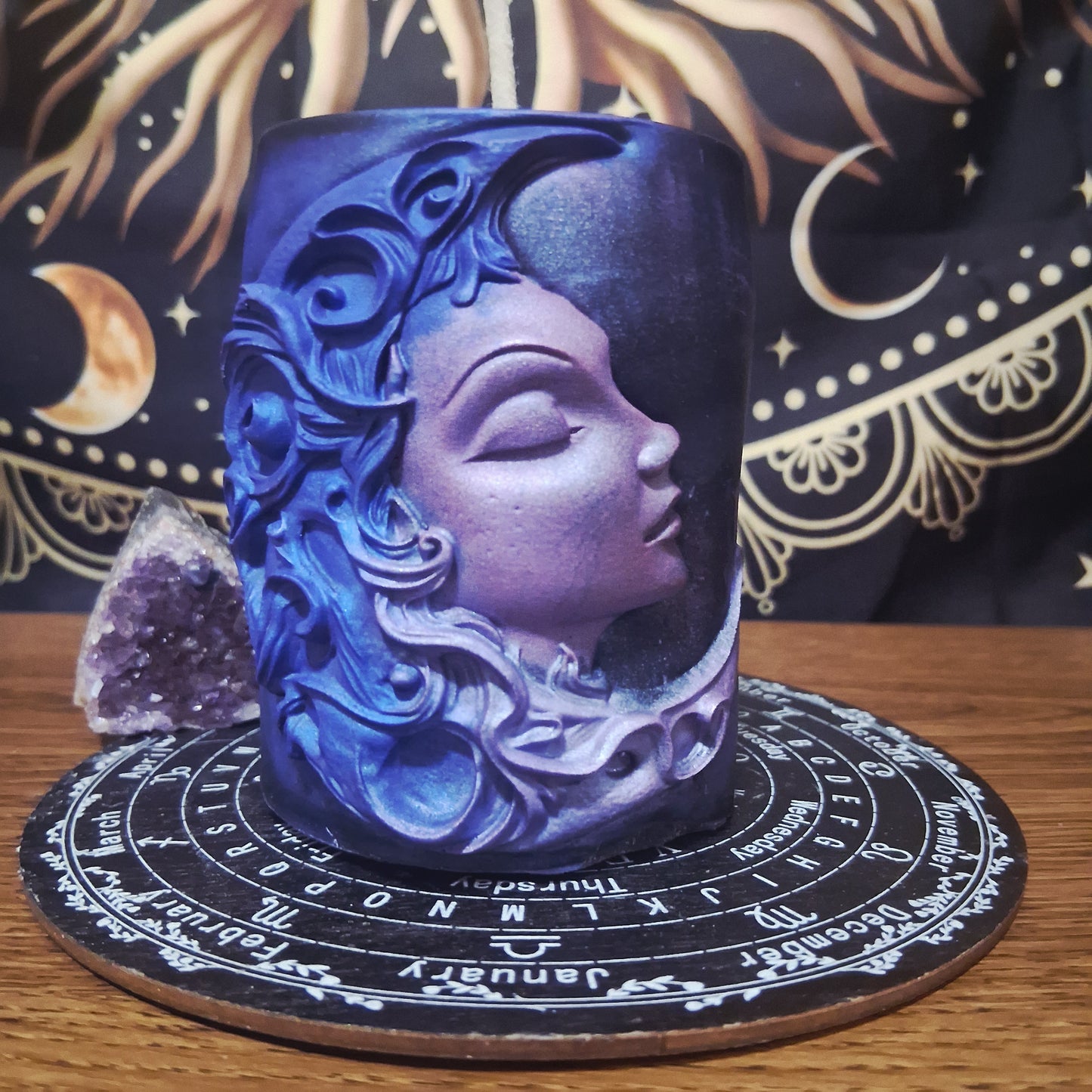 Luna's Neroli Elixir Moon Goddess Ritual Candle