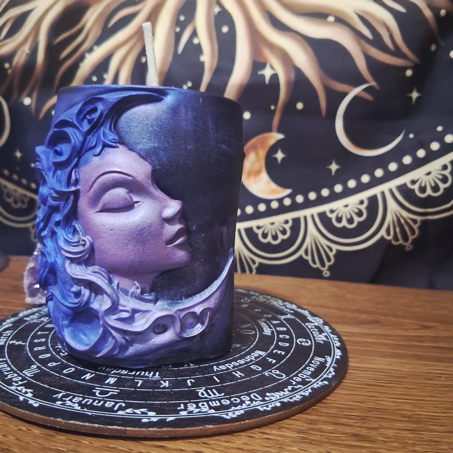 Luna's Neroli Elixir Moon Goddess Ritual Candle