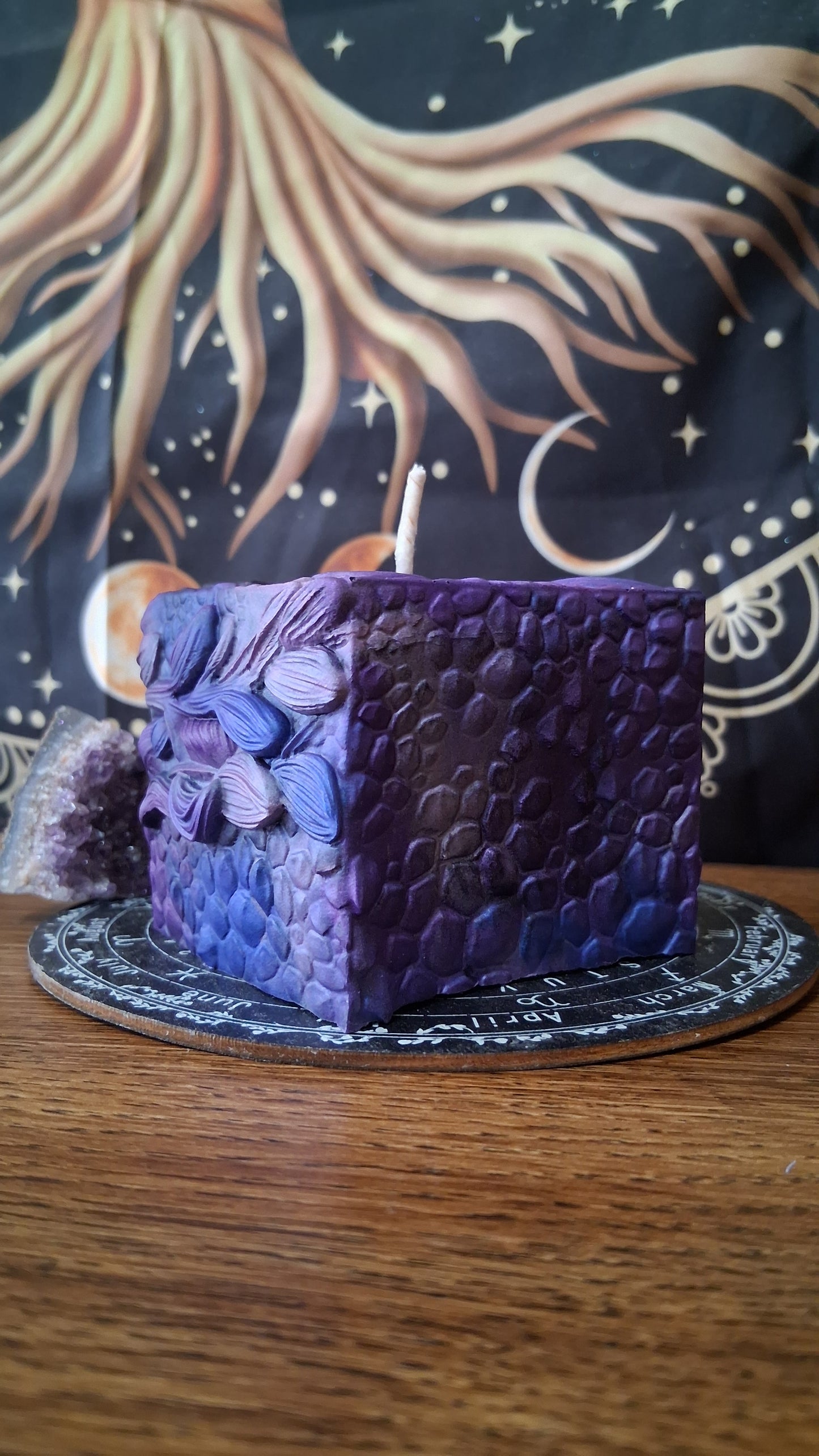 Amethyst Fyre Elixir Dragon Eye Pillar