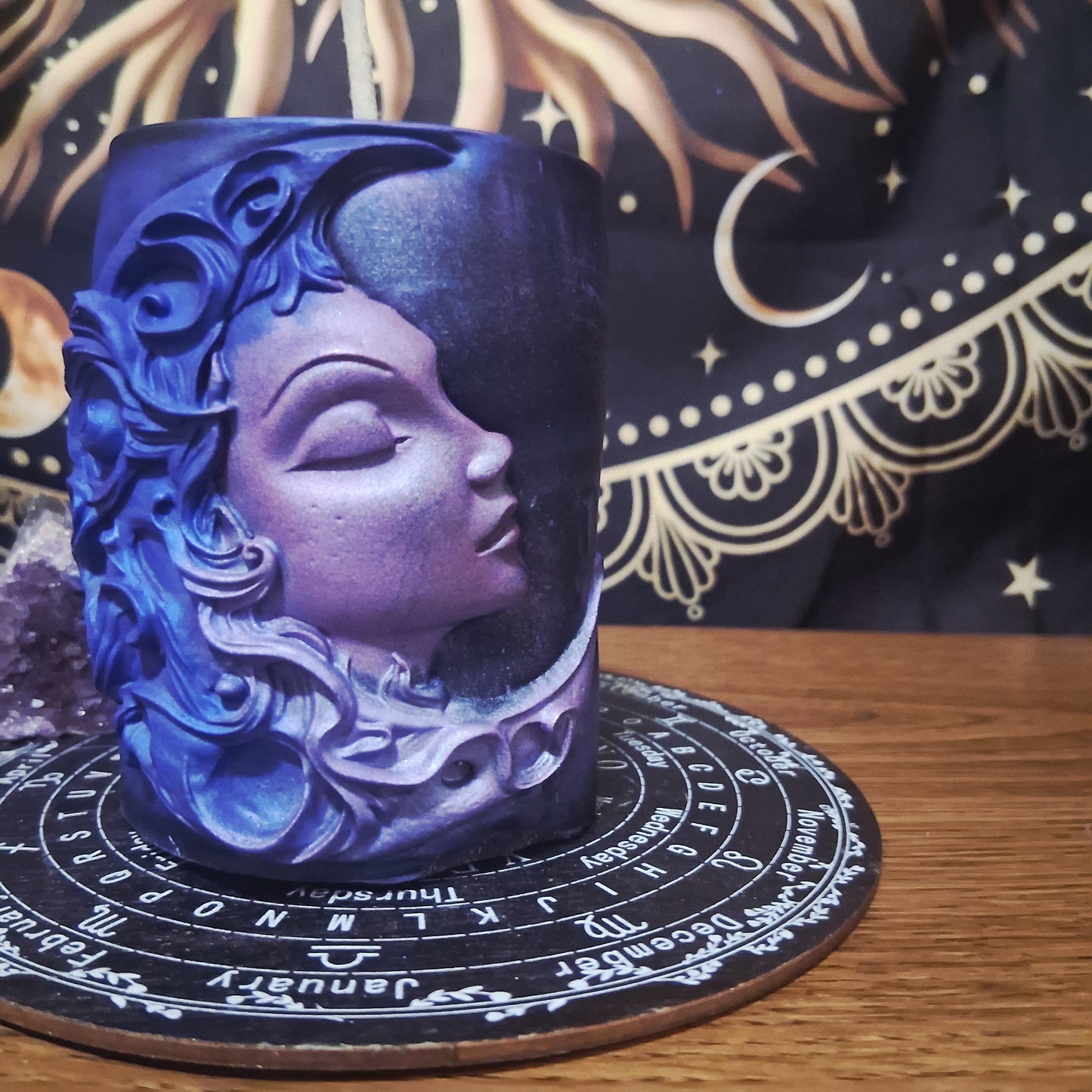Luna's Neroli Elixir Moon Goddess Ritual Candle