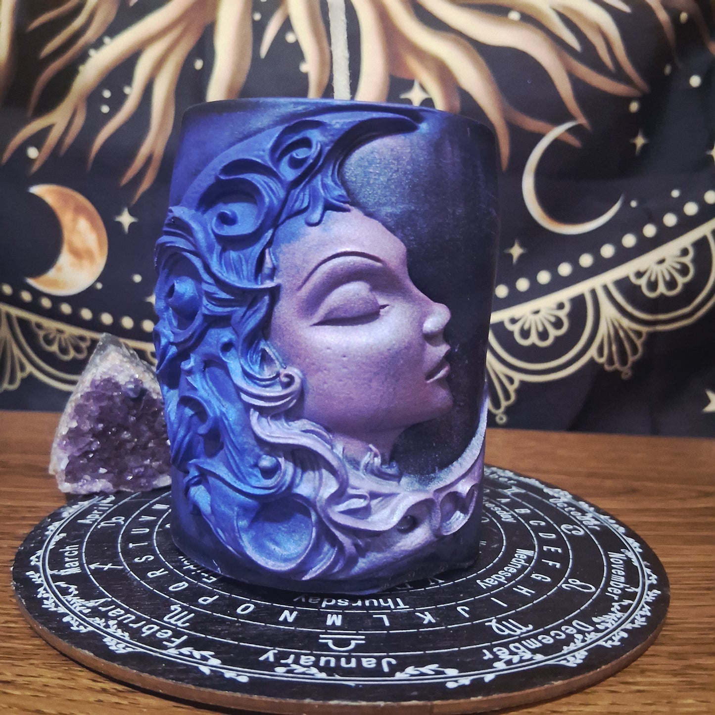 Luna's Neroli Elixir Moon Goddess Ritual Candle