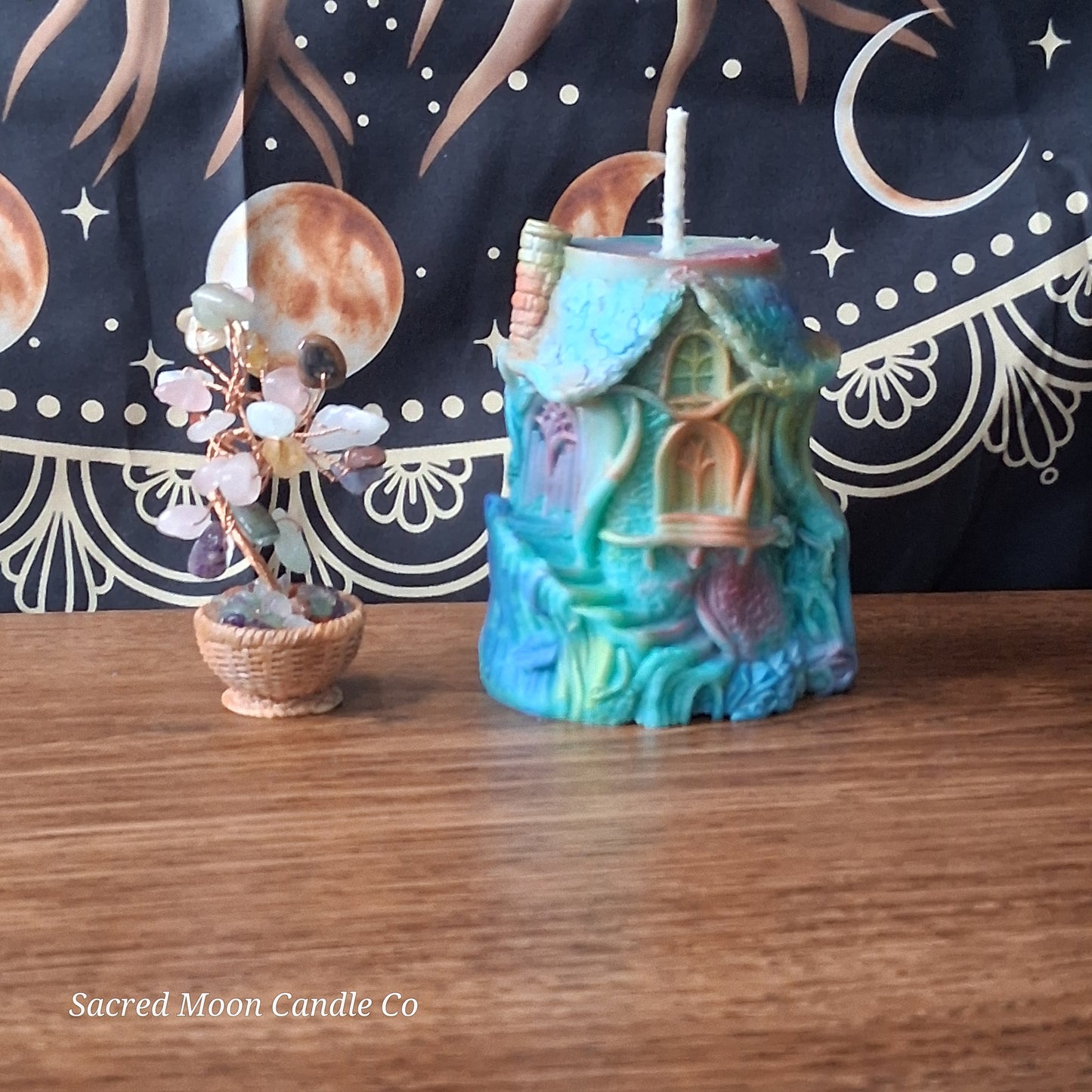 Rainbow Sherbert Sweet Blossom Scented Treehouse Candle