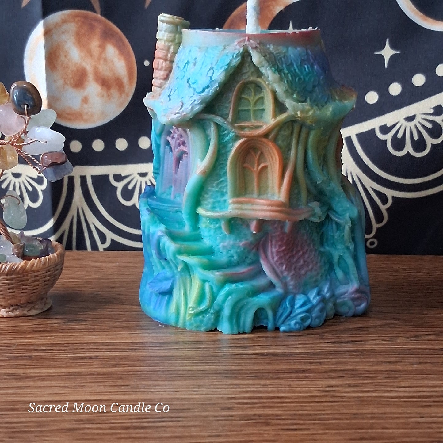 Rainbow Sherbert Sweet Blossom Scented Treehouse Candle